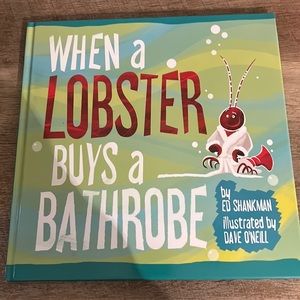 When a lobster buys a bathrobe book